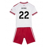 Liverpool Hugo Ekitike #22 Bortatröja Barn 2026-27 Kortärmad (+ Korta byxor)